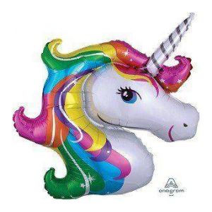Globo Unicornio arcoíris