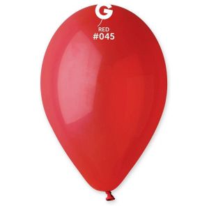 Globo 12" Gemar G110/045.  Red bolsa con 50 pz