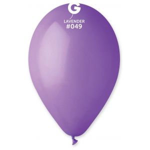 Globo 10" Gemar G90/049 Lavender bolsa con 50 pz.