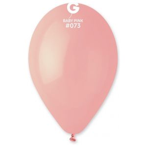 Globo 10" Gemar G90/073 Baby Pink bolsa con 50 pz