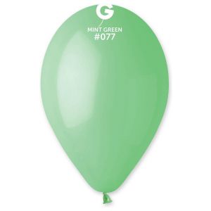 Globo 10" Gemar G90/077 Mint Green bolsa con 50 pz.