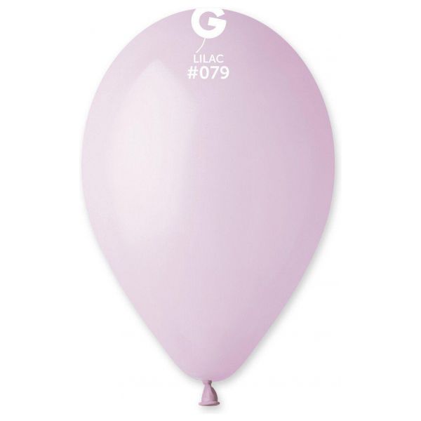 Globo 10" Gemar G90/079 Lila bolsa con 50 pz.