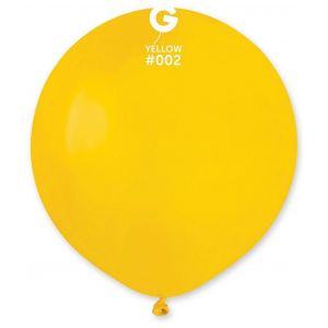 Globo 19" Gemar G150/002. Yellow bolsa con 25 pz