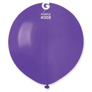 Globo 19" Gemar G150/008. Purple bolsa con 25 pz