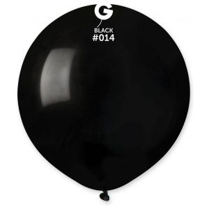 Globo 19"Gemar G150/014. Black bolsa con 25 pz