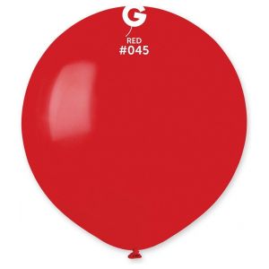 Globo 19" Gemar G150/045. Red bolsa con 25 pz