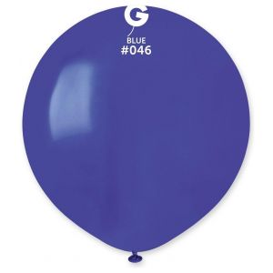 Globo 19" Gemar G150/046. Dark Blue bolsa con 25 pz.