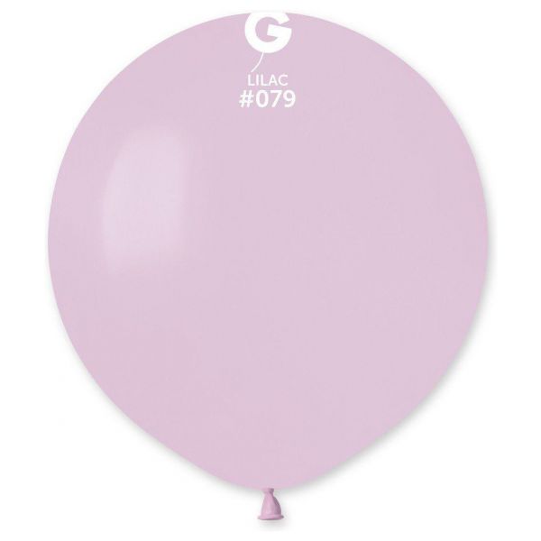 Globo 19" Gemar G150/079. Lila bolsa con 25 pz