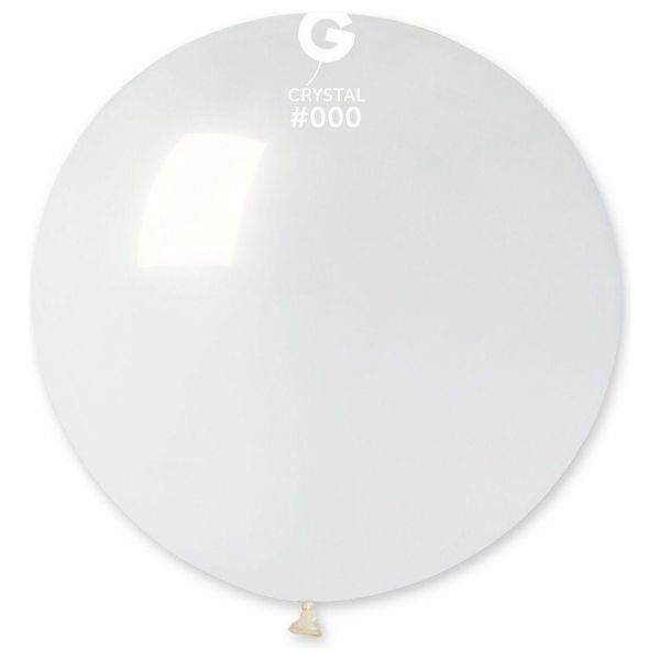 Globo 31" Gemar G30/000. Clear bolsa con 1 pz.