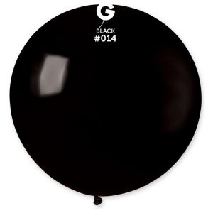 Globo 31"  Gemar G30/014. Black bolsa con 1 pz