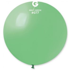 Globo 31" Gemar G30/077. Mint Green bolsa con 1 pz