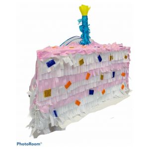 Piñata chica Rebana de pastel