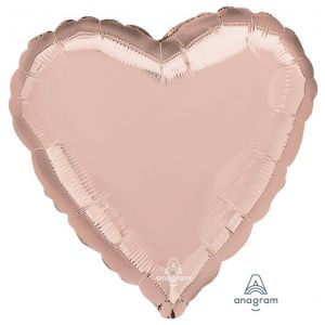 Corazón metálico18" Disponible en varios colores