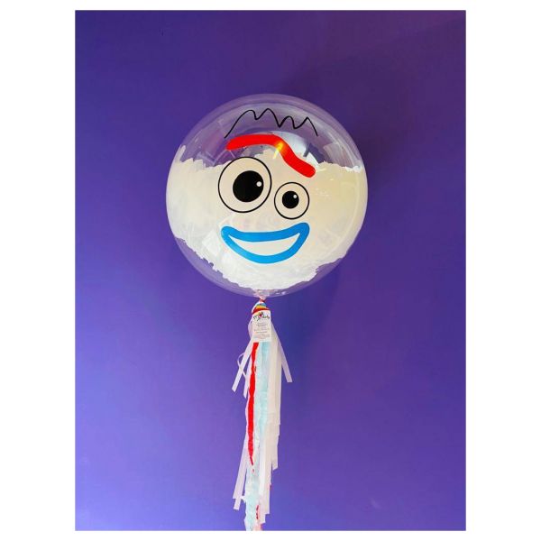 Burbuja 24" con pintura, personalizada Forky