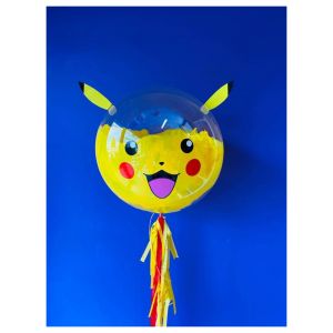 Burbuja 24" con pintura, personalizada Pikachu