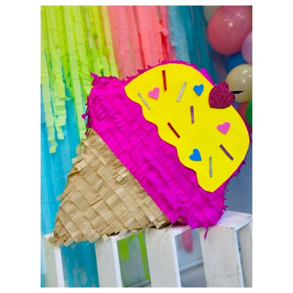 Piñata chica de helado