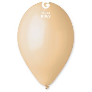 Globo 12" Gemar G110/069 Blush bolsa con 50 pz.