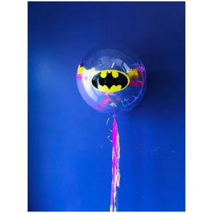 Burbuja 24" con pintura, personalizada Batman