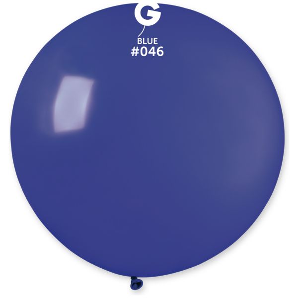 Globo 31" Gemar G30/046. Blue  bolsa con 1 pz