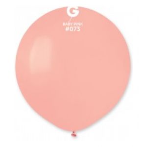 Globo 19" Gemar G150/073. Baby Pink bolsa con 25 pz