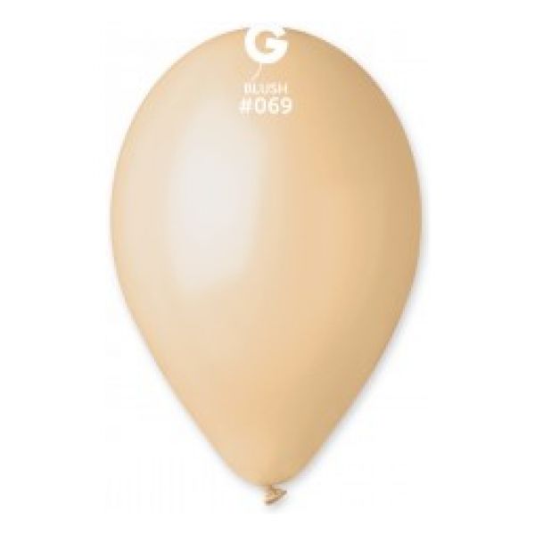 Globo 10" Gemar G90/069. Blush  bolsa con 50 pz