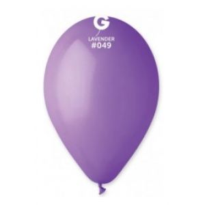 Globo 12" Gemar G110/049. Lavender bolsa con 50 pz.