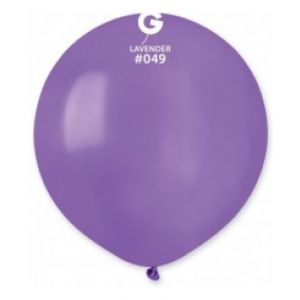 Globo 19" Gemar G150/049. Lavender bolsa con 25 pz