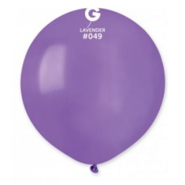 Globo 19" Gemar G150/049. Lavender bolsa con 25 pz