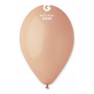 Globo 12" Gemar G110/099 Misty Rose bolsa con 50 pz.