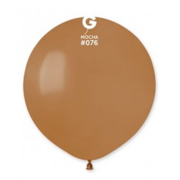 Globo 19" Gemar G150/076. Mocha bolsa con 25 pz