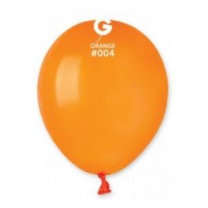 Globo 5" Gemar A50/004 Orange con 100 pzas.