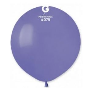 Globo 19" Gemar G150/075. Periwinkle bolsa con 25 pz