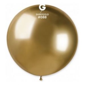 Globo 31" Gemar GB30/088.Shiny Shiny Gold bolsa con 1 pz