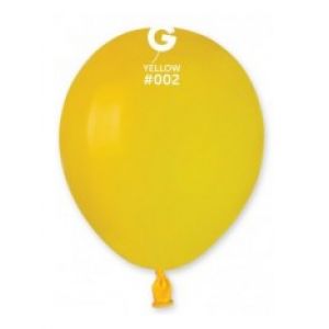 Globo 5" Gemar A50/002 Yellow con 100 pzas.