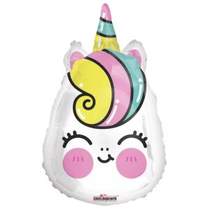Globo unicornio cute pastel