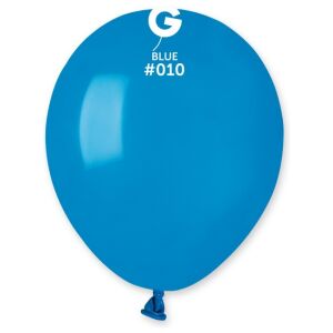 Globo 5" Gemar A50/#010 Blue con 100 pzas.