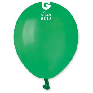 Globo 5" Gemar A50/#013 Dark Green con 100 pzas.