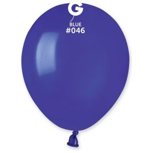 Globo 5" Gemar A50/#046 Dark Blue con 100 pzas.