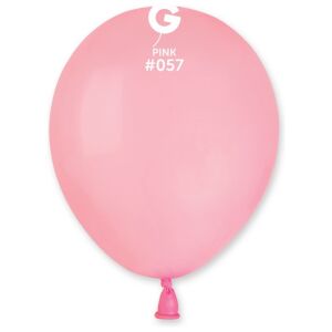 Globo 5" Gemar A50/#057 Pink con 100 pzas.