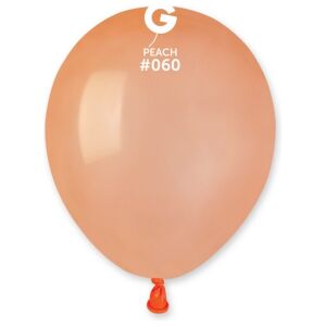Globo 5" Gemar A50/#060 Peach con 100 pzas.