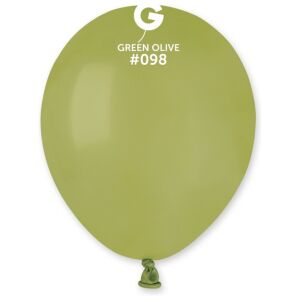 Globo 5" Gemar A50/#098 Olive con 100 pzas.
