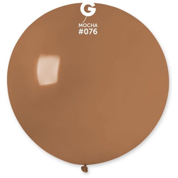 Globo 31" Gemar G30/076 Mocha con 1 pz