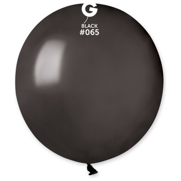 Globo 19" Gemar GM150/065 Black Metálico con 25 pz