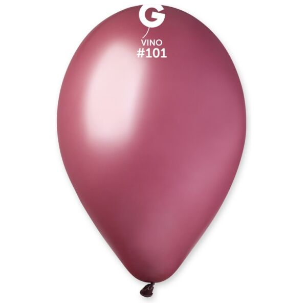 Globo 12" Gemar G110/101 Vino bolsa con 50 pz